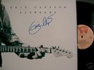 ERIC CLAPTON, SLOWHAND LP, EX. AUTOGRAPH on cover