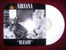 NIRVANA BLEACH WHITE VINYL-1ST PRESSING SUB POP US U.S.