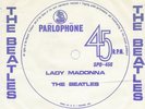 BEATLES   MADONNA  P.S SINGLE SOUTH AFRICA
