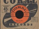 IVAN Real Wild Child CORAL Early Rock 45 Buddy Holly