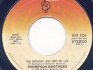 SUPER RARE 45-THOMPSON BROTHERS on WMOT-YOU BROUGHT