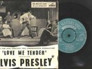 ELVIS PRESLEY LOVE ME TENDER ORIGINAL RARE 1957 HMV EP