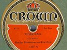 Crown 3107 FLETCHER HENDERSON ORCH Tiger Rag 1931