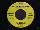 Beatles DJ 45 All You Need Is Love/Baby You're A Rich..