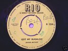 Jackie Mittoo 'Got My Bugaloo' 1966 UK Rio 45 Listen