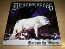 Destroyer 666-Unchain the Wolves LP orig BLUE w/insert