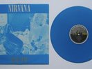 NIRVANA BLEACH lp OZ blue vinyl & blue-silver cover