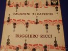 Decca SXL 2194 W/B Ruggiero Ricci Paganini 24 Caprices