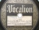 34) 78 ALBERT WYNNE / MIDNIGHT ROUNDERS VOCALION 1218