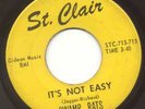 Swamp Rats on ST. CLAIR, 45 RPM, GARAGE
