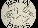 REST IN PIECES My rage LP Rare ORIG US Hardcore Punk Oi