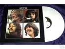 LP The Beatles Let It Be WHITE VINYL Album