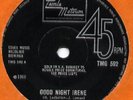 Rare Motown TMG 592 Originals Goodnight Irene