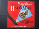 DOMENICO SCARLATTI-11 SONATAS CLARA HASKIL EX+++/NM
