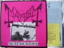 MAYHEM Deathcrush LP Rare Posercorpse Original