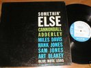 CANNONBALL ADDERLEY Somethin Else BLUE NOTE Deep Groove