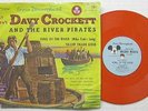 Davy Crockett & The River Pirates 78 record Disney
