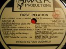 MASK - First Relation Italo LP on Mask Prod.1983 Rare