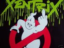 XENTRIX ghostbusters SUPER RARE BANNED SLEEVE metallica