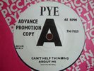 RARE DAVID BOWIE DEMO, CANT HELP THINKING ABOUT ME