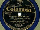 Columbia (blue shellac) 14593D FATS WALLER E/EE+ 1932