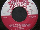 RARE CHICAGO BLUES J.B.LENORE  PARROT 814