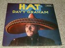 DAVY GRAHAM hat  UK DECCA 1969 MONO 1ST PRESS FOLK LP
