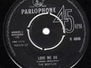 BEATLES RARE ORIGINAL 1963 BLACK PARLOPHONE LOVE ME DO