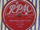 B.B. KING, Walkin & Crying, RPM-311, orig. BLUES 78. M-
