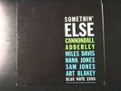 Cannonball Adderley Miles Davis Blue Note Ny adress LP