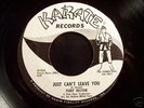 Northern Soul 45 TONY HESTOR on KARATE Just Can't Leave