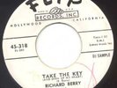 Richard Berry and The Pharaohs on FLIP, 45 RPM
