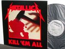 METALLICA 'Kill 'Em All' vinyl LP 1984 MEGAFORCE