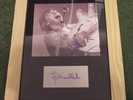 FRAMED PAUL WELLER PRINT & AUTOGRAPH JAM MOD WHO