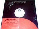 METALLICA FADE TO BLACK PROMO COPY  RECORD ALBUM MUSIC
