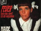 HAIDE HANSSON  Feuer/Doch das werdÂ´  ich...RARE SINGLE