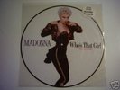 MADONNA - WHO`S THAT GIRL PICTURE DISC ( VERY RARE )