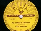 CARL PERKINS, SUN 243,MINT , 78,RPM, BOPPIN' THE BLUES