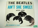 Beatles - Ain't She Sweet - RARE ATCO Picture Sleeve