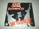 OZZY RANDY RHOADS HAND SIGNED MR.CROWLEY 12