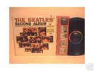 THE BEATLES-AUTOGRAPHED-GROUP 60s LP- SECOND ALBUM