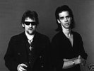 Original print of Shane MacGowan and Nick Cave