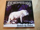 Destroyer 666-Unchain the Wolves ORIGINAL ON BLUE VINYL