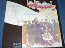 LED ZEPPELIN group autographed signed ALBUM / LP w/COA