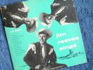 Jim Reeves SINGS  ORIG LP W/NEAR MINT VINYL