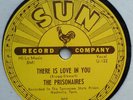 PRISONAIRES There Is Love In You EX+ USA Sun 78 RPM
