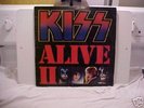 MISPRINT KISS ALIVE II WITH INSERTS..ONLY 50 THAT EXIST