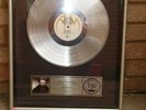 BRYAN ADAMS - RIAA CERTIFIED PLATINUM DISC AWARD