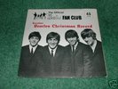 BEATLES 1964 UK XMAS FAN CLUB FLEXI + NEWSLETTER EX
