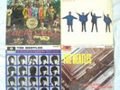 The Beatles 4 x Original Vinyl LPs, Help, Sgt. Pepper